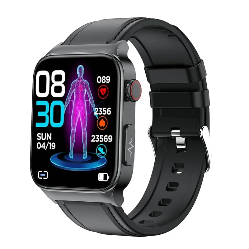 1Mosrugs | All-in-One Health Monitoring Smartwatch with ECG & Blood Glucose Tracker