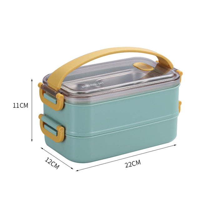 Mosrugs | Insulated Bento Lunch Box | Superior Temperature Retention & Multi-Compartment Design for Office, School & On-the-Go Meals