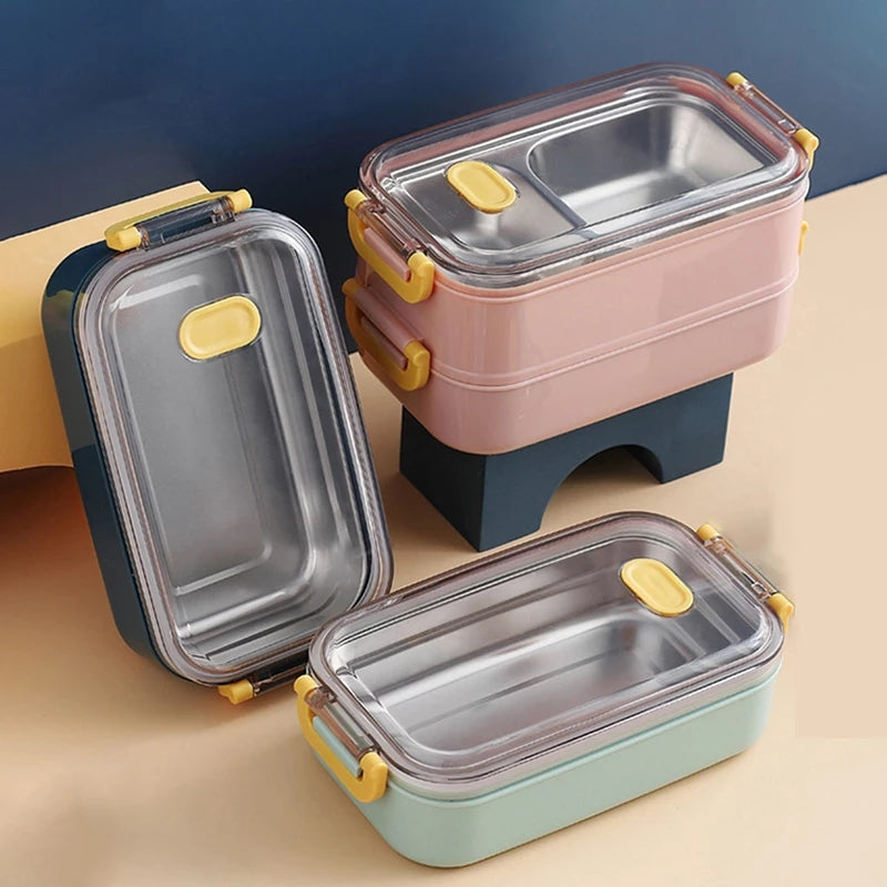 Mosrugs | Insulated Bento Lunch Box | Superior Temperature Retention & Multi-Compartment Design for Office, School & On-the-Go Meals