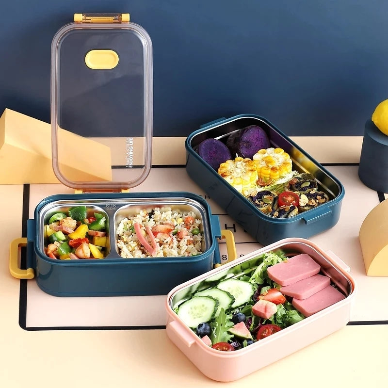 Mosrugs | Insulated Bento Lunch Box | Superior Temperature Retention & Multi-Compartment Design for Office, School & On-the-Go Meals