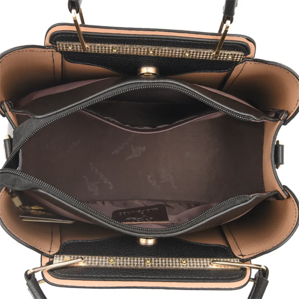Mosrugs | Vivian Luxury Shoulder Bag – Elegant PU Leather Handbag with Crossbody Strap