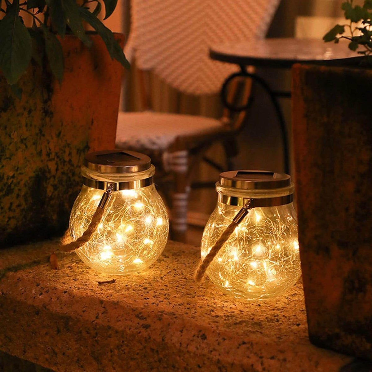 Mosrugs | SunGlow - Warm Solar Glass Lamp