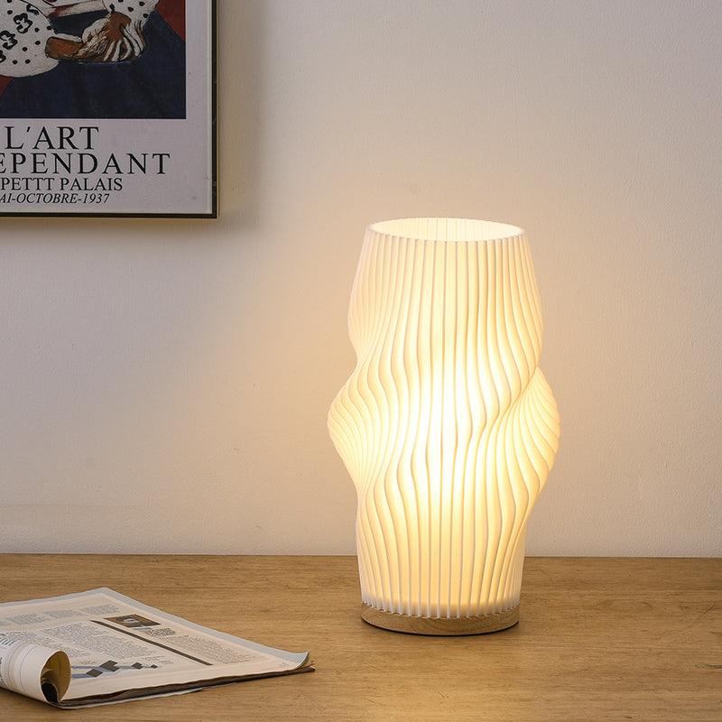 Mosrugs | CharmAura - Sophisticated Cream Table Lamp