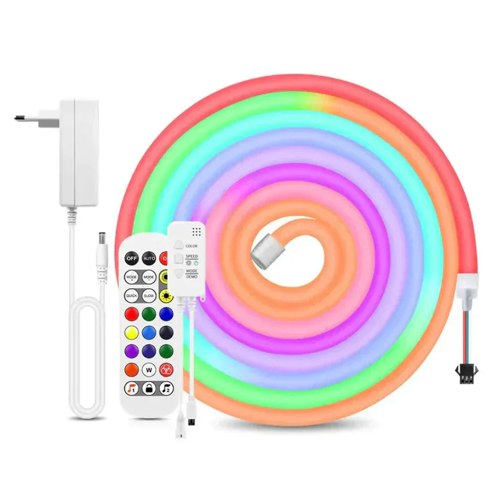 Mosrugs | Neon Rope LED Lights with App Control – Customisable RGB Ambient Lighting