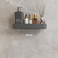 Mosrugs | Modern Grey Bathroom Shelf – Stylish Wall-Mounted Storage with Optional Towel Rail