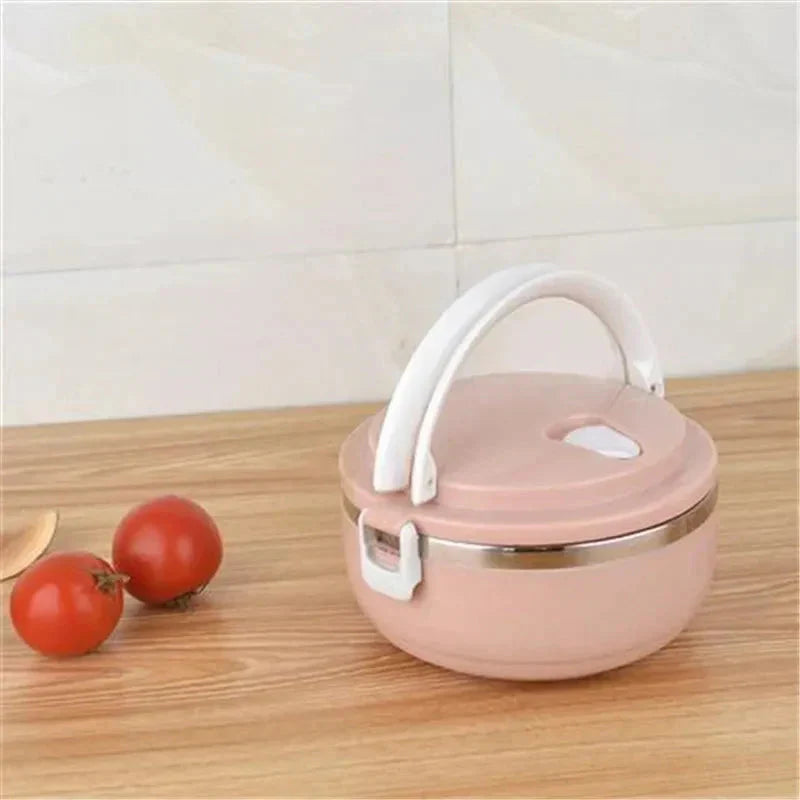 Mosrugs | Heat Insulated Lunch Box | Keeps Food Hot for 6 Hours, Leak-Proof & Ideal for Work, School, and Picnics