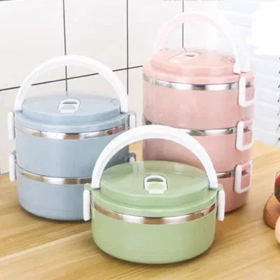Mosrugs | Heat Insulated Lunch Box | Keeps Food Hot for 6 Hours, Leak-Proof & Ideal for Work, School, and Picnics