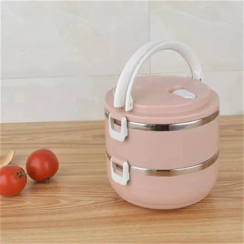 Mosrugs | Heat Insulated Lunch Box | Keeps Food Hot for 6 Hours, Leak-Proof & Ideal for Work, School, and Picnics