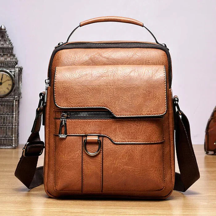 Mosrugs | Luxury PU Leather Shoulder Bag – Stylish & Durable Crossbody for Men and Women