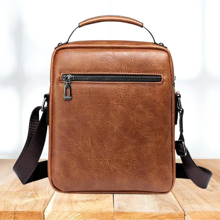 Mosrugs | Luxury PU Leather Shoulder Bag – Stylish & Durable Crossbody for Men and Women