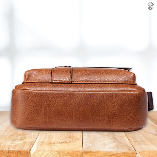 Mosrugs | Luxury PU Leather Shoulder Bag – Stylish & Durable Crossbody for Men and Women