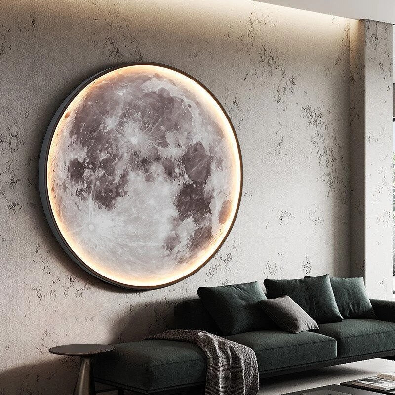 Mosrugs | LunaGlow – Adjustable Moon Wall Light with LED Ambience