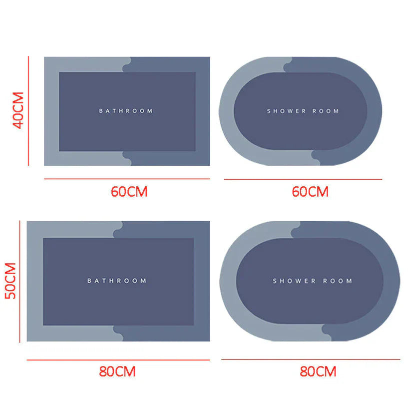Mosrugs | Rapid-Dry Non-Slip Floor Mat for Ultimate Safety