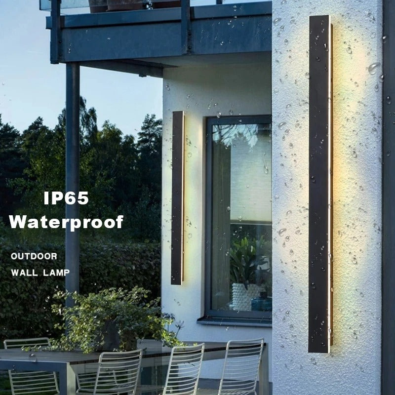 Mosrugs | Waterproof LED Wall Sconce | Minimalist Design for Indoor & Outdoor Use. Dimmable Options Available