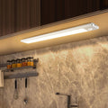 Mosrugs | Magnetic Motion Sensor Light | Modern Silver Design, USB Rechargeable & Easy to Install for Home Safety and Ambiance