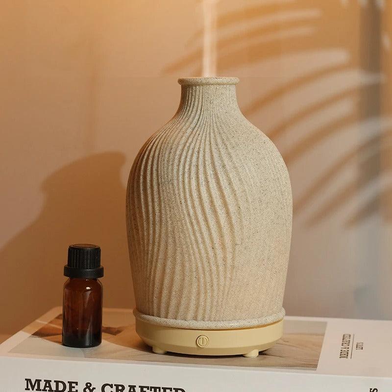 Mosrugs | BohoBreeze – Ultrasonic Aroma Diffuser & Air Humidifier | Bohemian Vase Design
