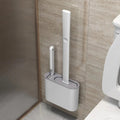 Mosrugs | Toilet Brush | Wall-Mounted, Hygienic Design with Durable Bristles for Complete Cleaning in Small Bathrooms