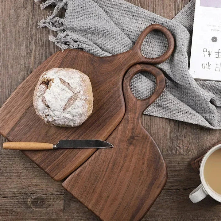Mosrugs | 2-Pack Premium Walnut Wooden Chopping Boards – Elegant & Durable Cutting and Serving Board Set