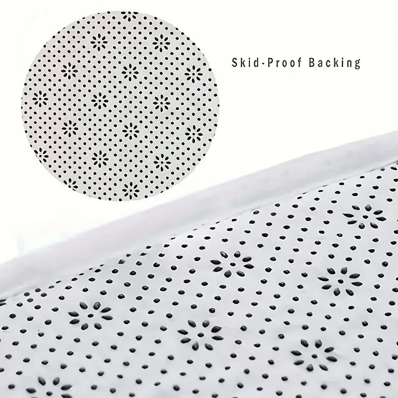 Mosrugs | Thickened Plush Anti-Slip Bathroom Mat | Super Absorbent, Durable & Machine Washable for Shower, Sink & Toilet Use