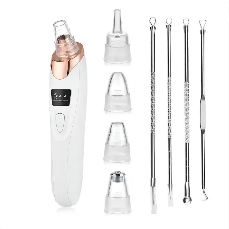 Mosrugs | Blackhead Remover Vacuum Pore Cleaner | Adjustable Suction, Multi-Functional Tool for Deep Cleansing & Acne Treatment at Home