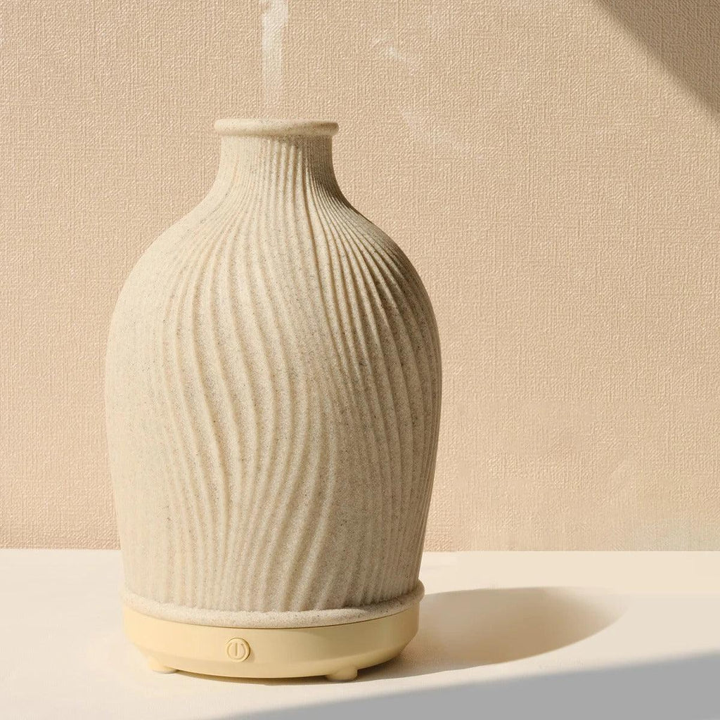 Mosrugs | VaseMist – Ultrasonic Aroma Diffuser in Modern Vase Design (Resin)