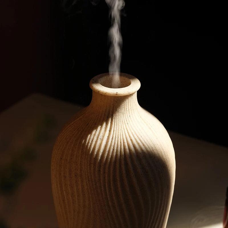Mosrugs | BohoBreeze – Ultrasonic Aroma Diffuser & Air Humidifier | Bohemian Vase Design