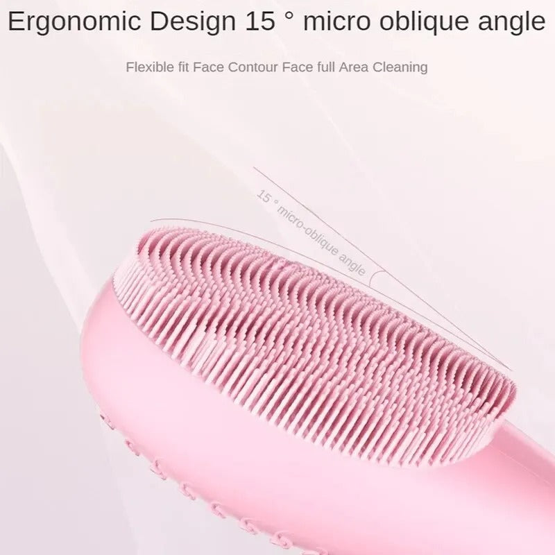 Mosrugs | Electric Facial Cleansing Brush | Waterproof Silicone, Sonic Vibration Technology for Deep Pore Cleansing and All Skin Types
