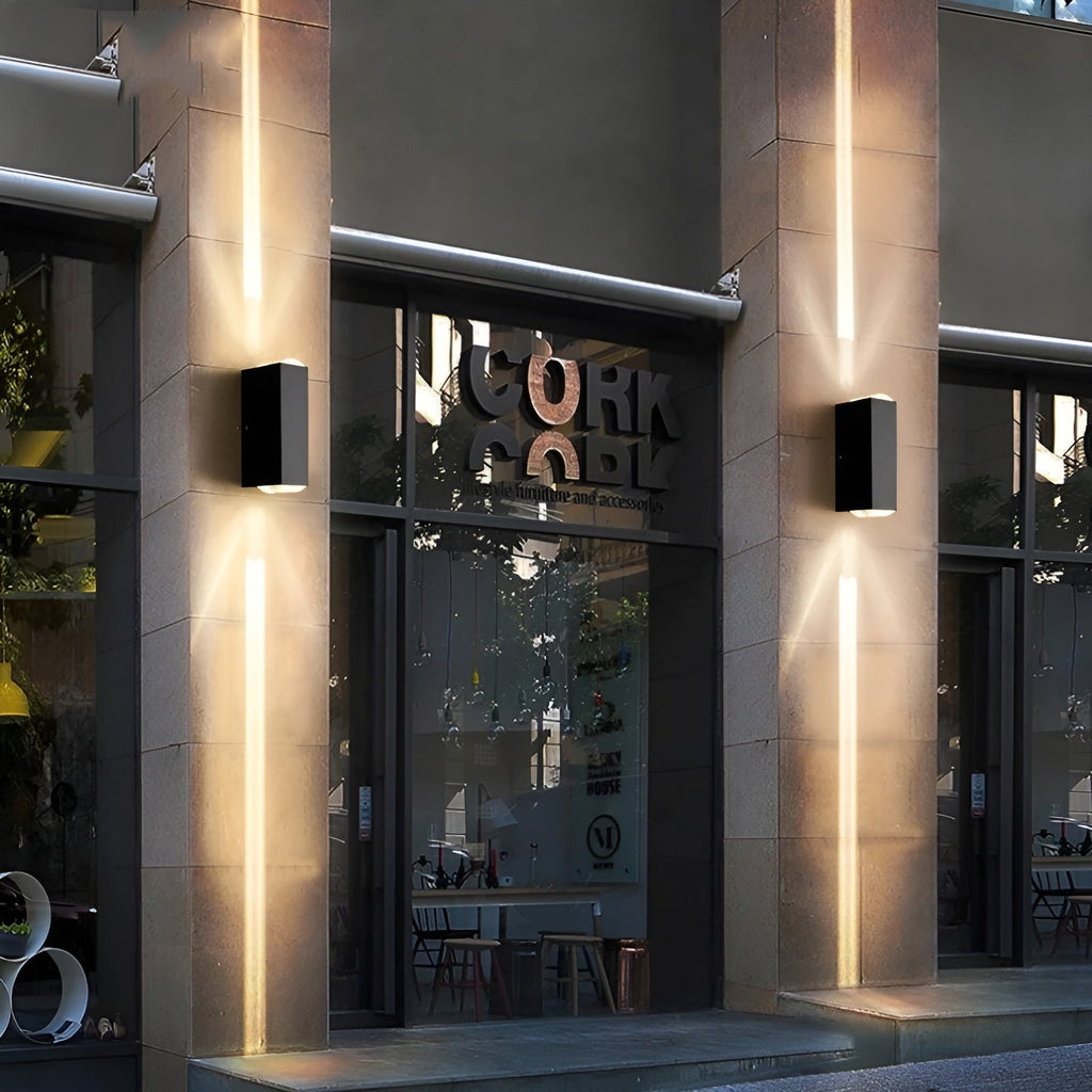 Mosrugs | LumiBloc LED Wall Light – Stylish & Durable Outdoor Lighting