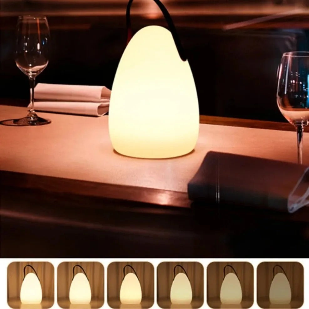 Mosrugs | LuminaFusion Lamp – Portable Waterproof Cordless Table Lamp with Remote Control