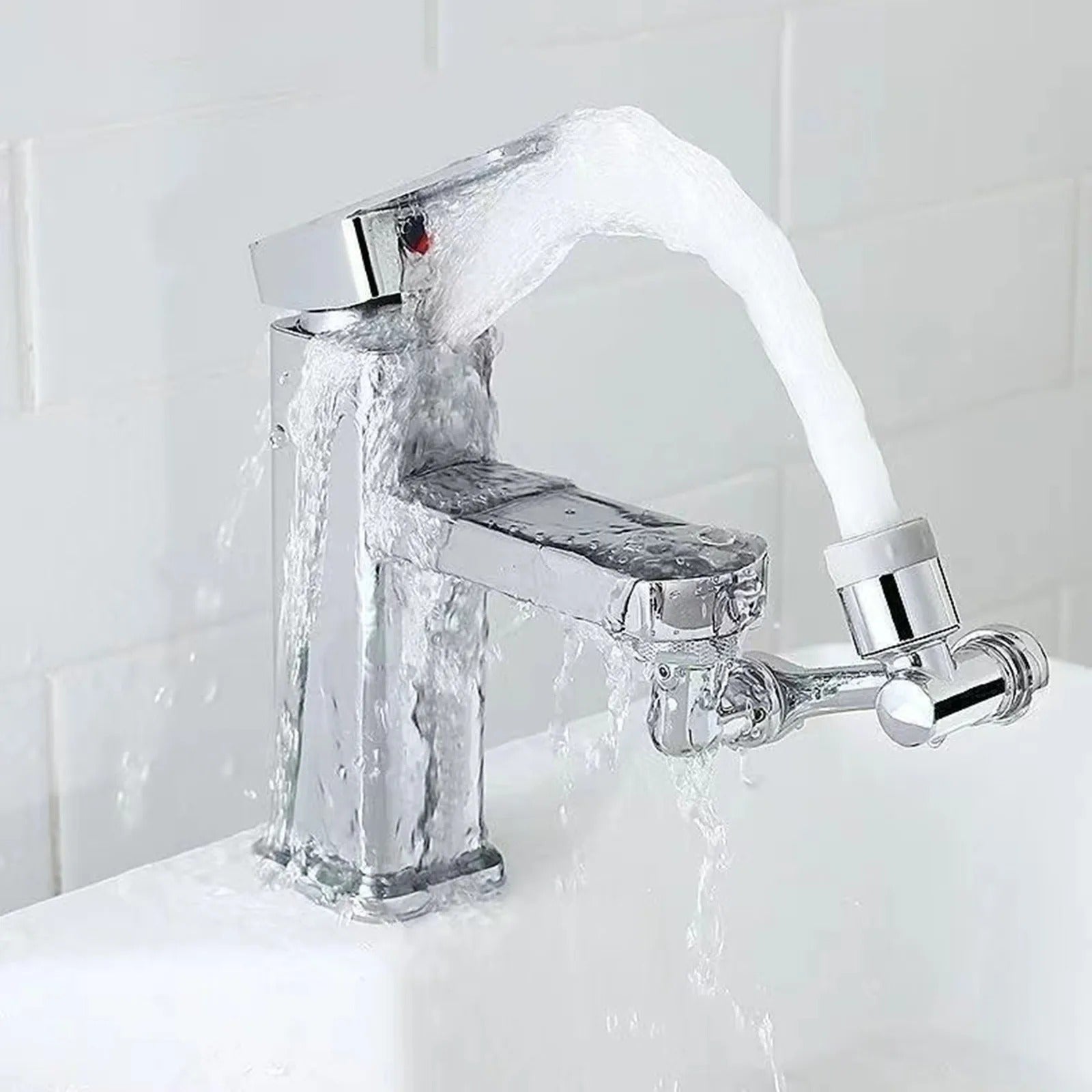 Mosrugs | Filtered Faucet Extender | 1080° Rotation, Dual Flow Modes & Built-In Filter for Cleaner Drinking Water