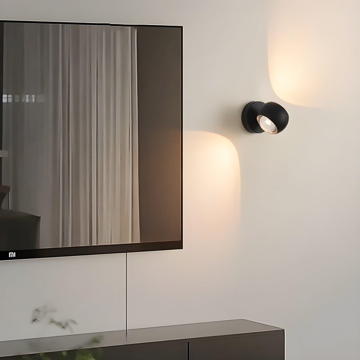 Mosrugs | ModernEdge Light – Contemporary 360° Rotating Indoor Wall Light