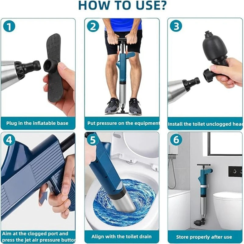 Mosrugs | Toilet Plunger & Drain Unblocker | Eco-Friendly, User-Friendly & Effortless Solution for Home Maintenance