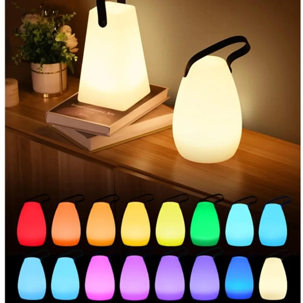 Mosrugs | LuminaFusion Lamp – Portable Waterproof Cordless Table Lamp with Remote Control