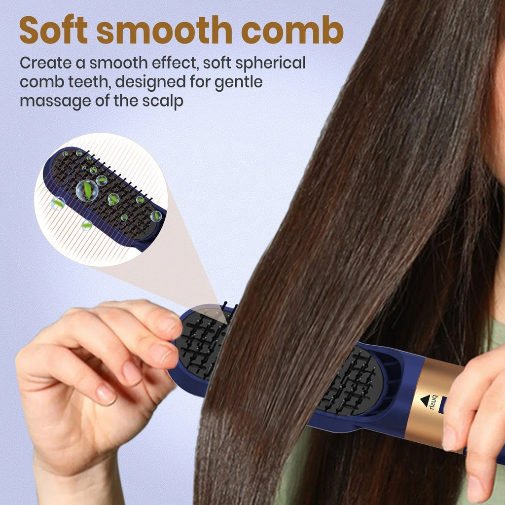 Mosrugs | Glossify 5-in-1 Hair Styler | 1000W Hot Air Brush with Ionic Technology