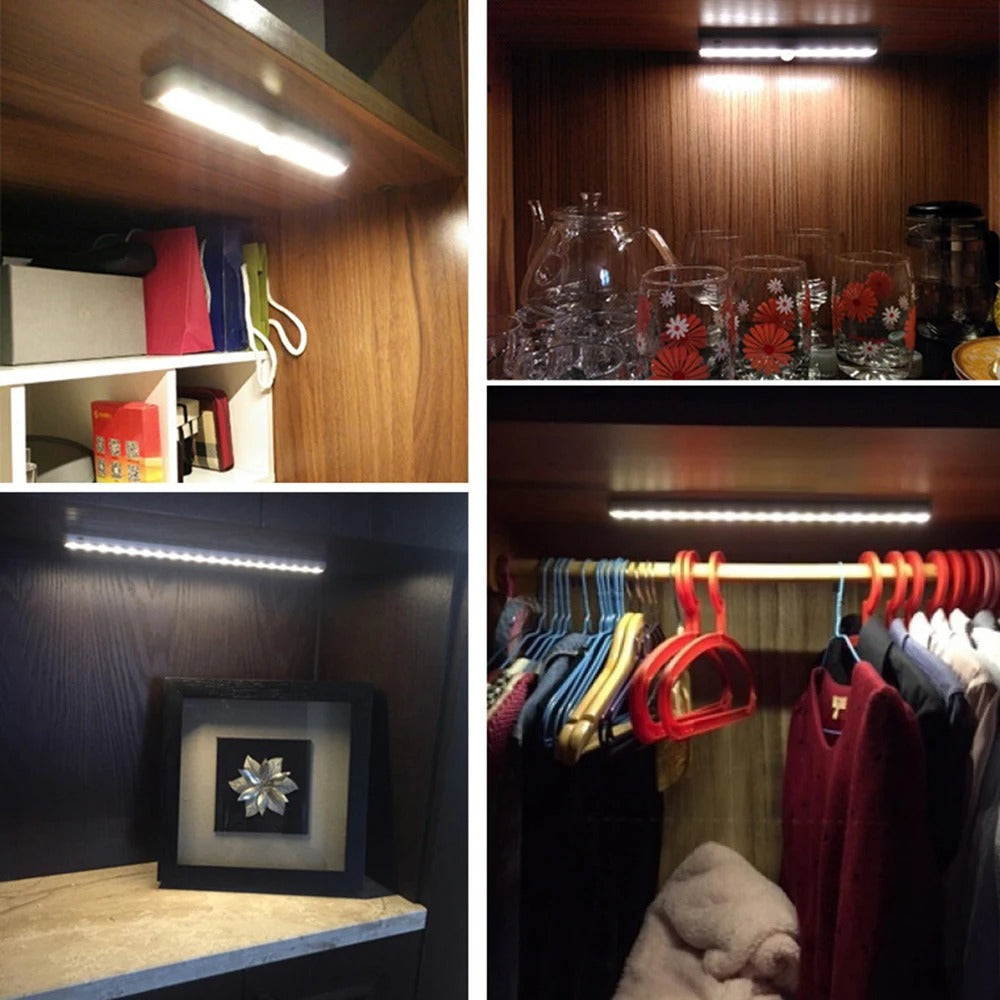 Mosrugs | Wireless LED Night Light | Motion-Sensing, Energy-Efficient & Ideal for Kitchens, Bedrooms, Hallways & Closets