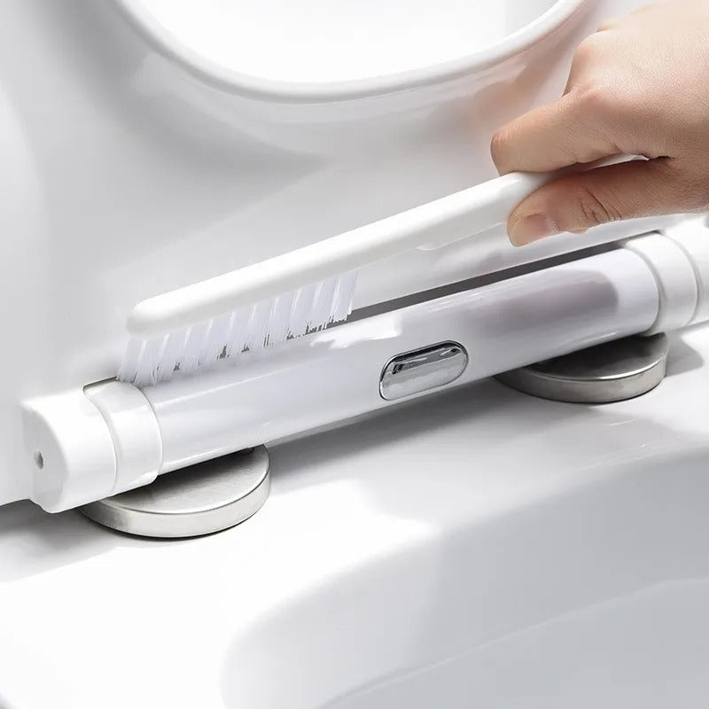 Mosrugs | Toilet Brush | Wall-Mounted, Hygienic Design with Durable Bristles for Complete Cleaning in Small Bathrooms
