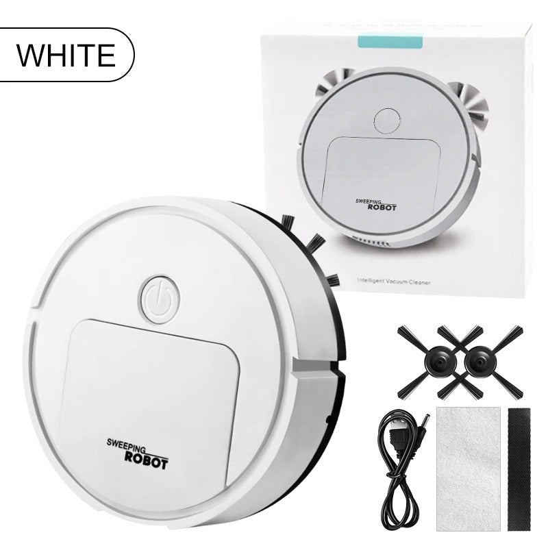 Mosrugs | 3-in-1 Robot Vacuum Cleaner | Powerful Suction, Smart Navigation & Ideal for Pet Owners and Busy Households