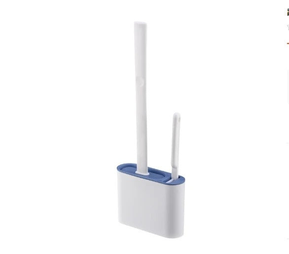 Mosrugs | Toilet Brush | Wall-Mounted, Hygienic Design with Durable Bristles for Complete Cleaning in Small Bathrooms