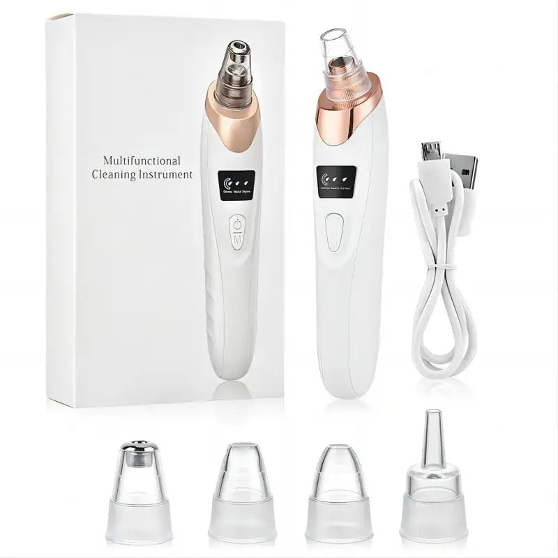 Mosrugs | Blackhead Remover Vacuum Pore Cleaner | Adjustable Suction, Multi-Functional Tool for Deep Cleansing & Acne Treatment at Home