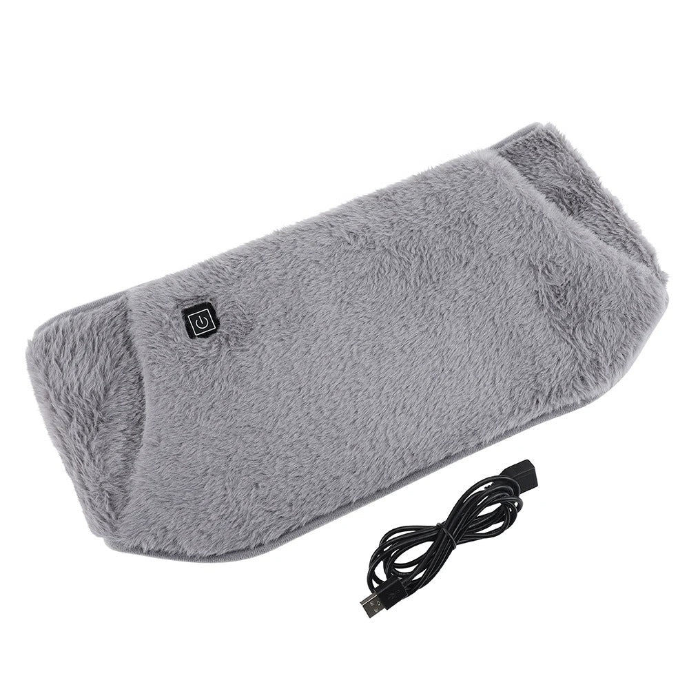 Mosrugs | USB Rechargeable Hand & Waist Warmer | Soft Velvet, 3 Heat Settings & Portable for Home, Office & Outdoor Use