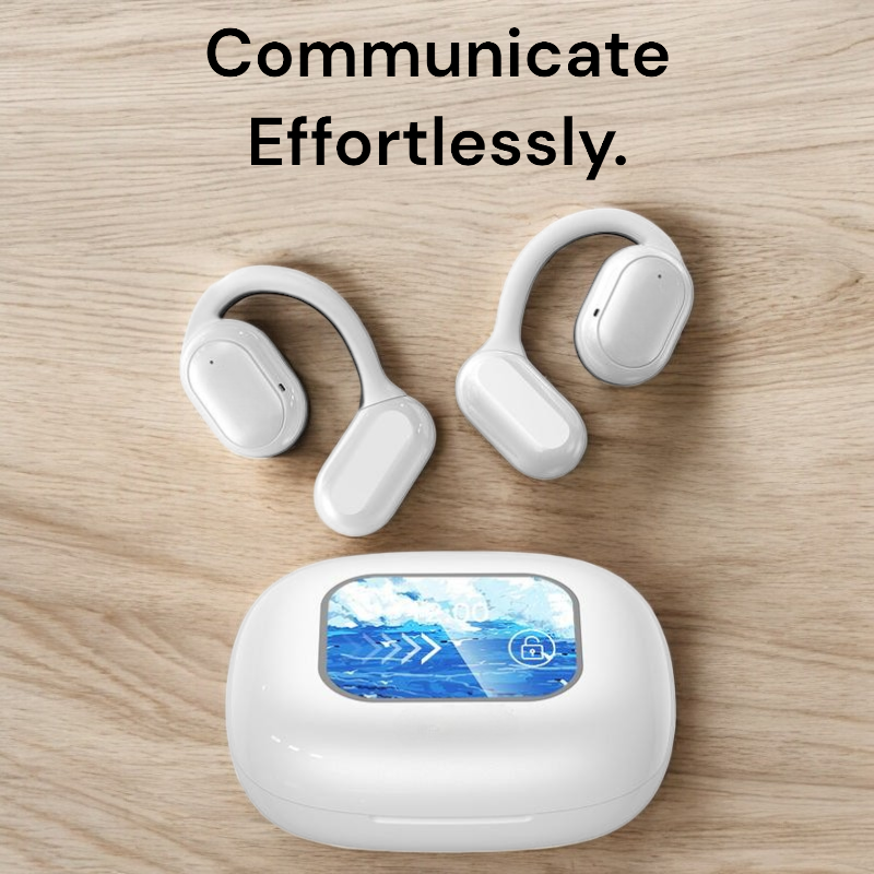 Mosrugs | SmartSpeak AI Translator Earbuds – Real-Time Language Translation, High-Fidelity Audio, Bluetooth 5.2