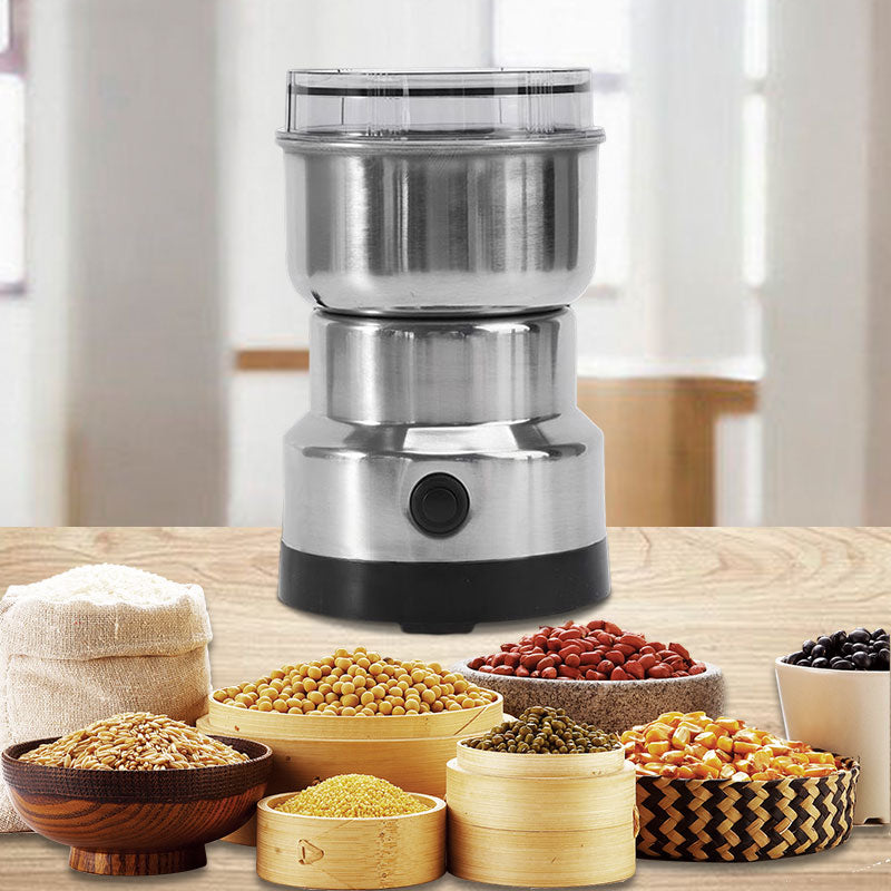 Mosrugs | GrindMaster Portable Electric Spice & Coffee Grinder – Multifunctional Stainless Steel Kitchen Mill