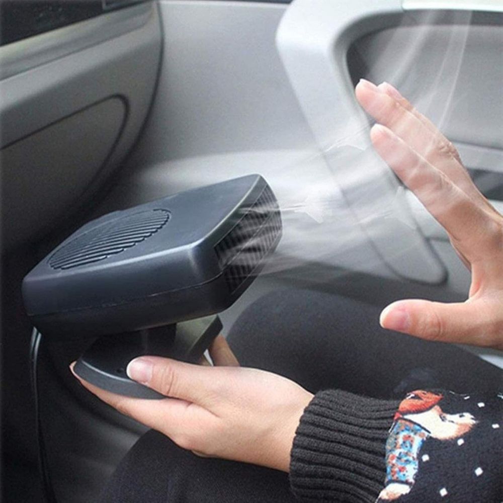 Mosrugs | TurboHeat | 12V Car Heater – 150W/300W Ceramic Fan Heater, Portable Car Defroster & Warmer