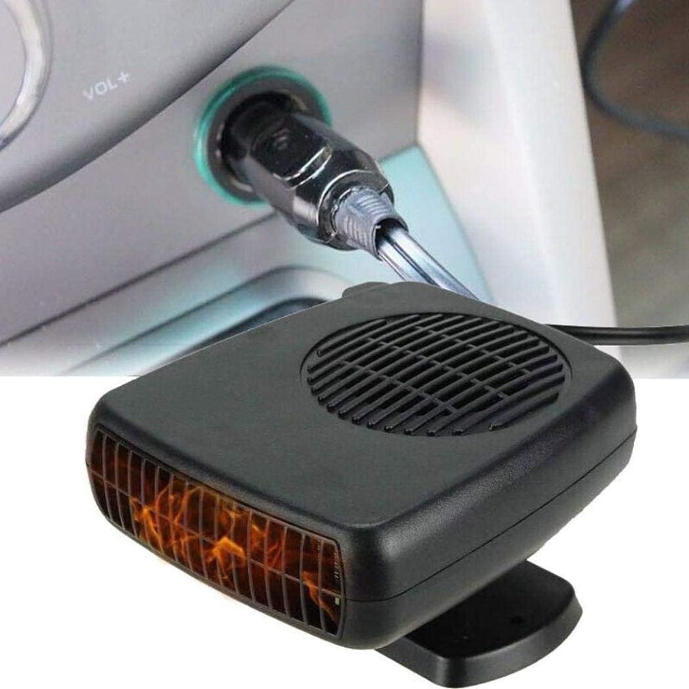 Mosrugs | TurboHeat | 12V Car Heater – 150W/300W Ceramic Fan Heater, Portable Car Defroster & Warmer