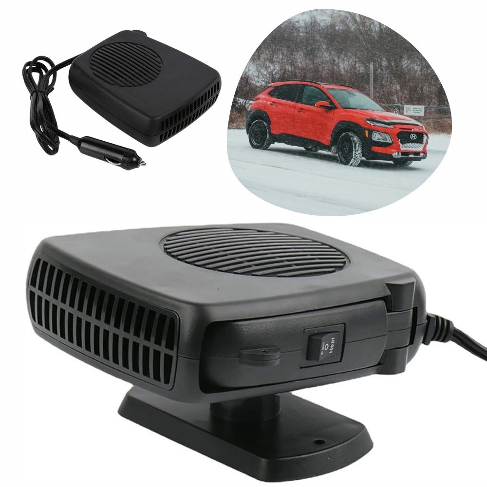 Mosrugs | TurboHeat | 12V Car Heater – 150W/300W Ceramic Fan Heater, Portable Car Defroster & Warmer