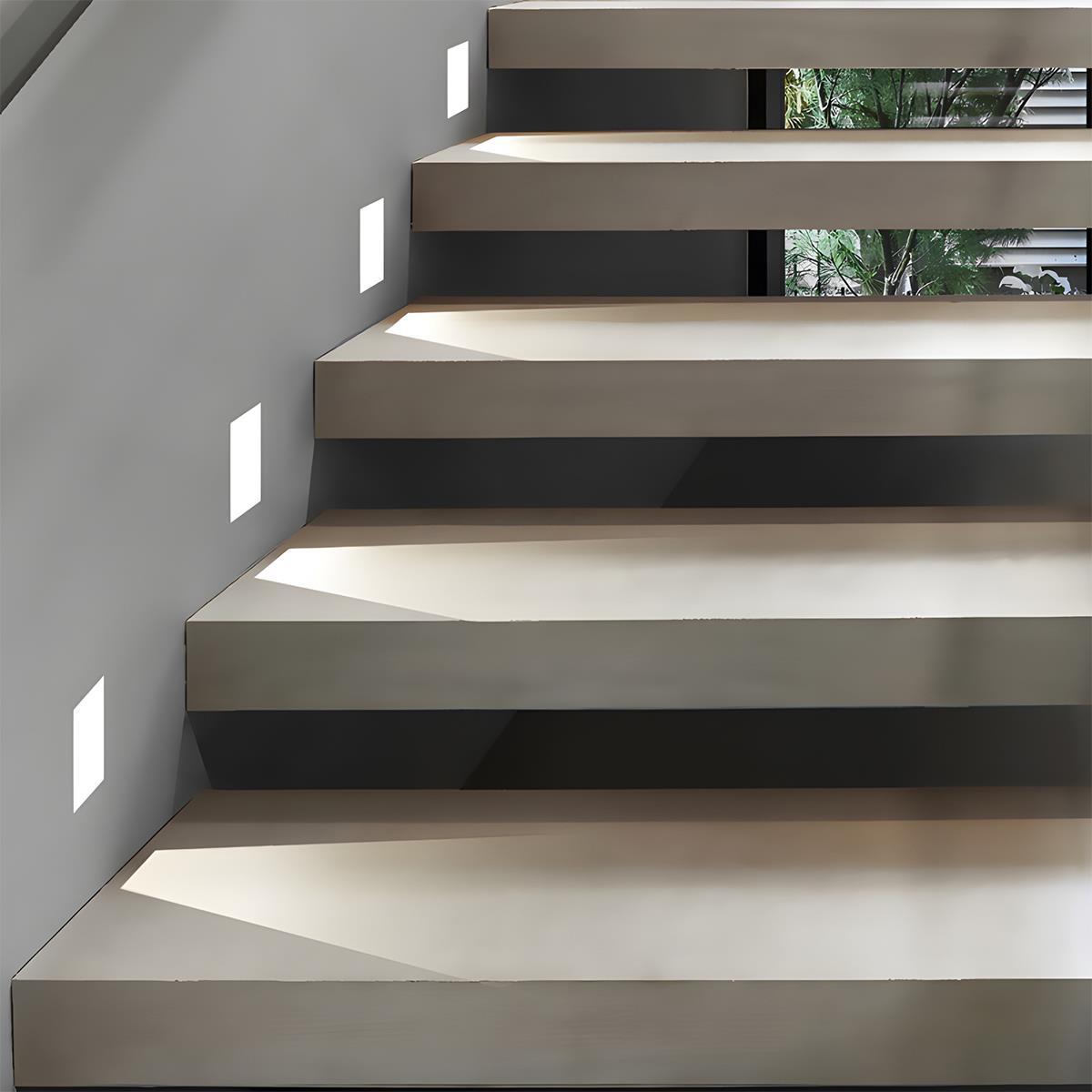Mosrugs | LED Recessed Wall Sconces | Motion Sensor. Energy-Efficient & Ideal for Hallways. Living Rooms. and Bedrooms