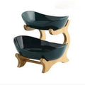 Mosrugs | BambuNest – Modern Bamboo Fruit Basket with Removable Trays & Multi-Tier Design