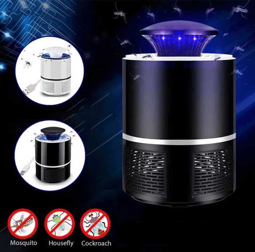 Mosrugs | Ultra LED Mosquito Killer Lamp – Silent Insect Trap with UV Light & USB Charging for Indoor Use
