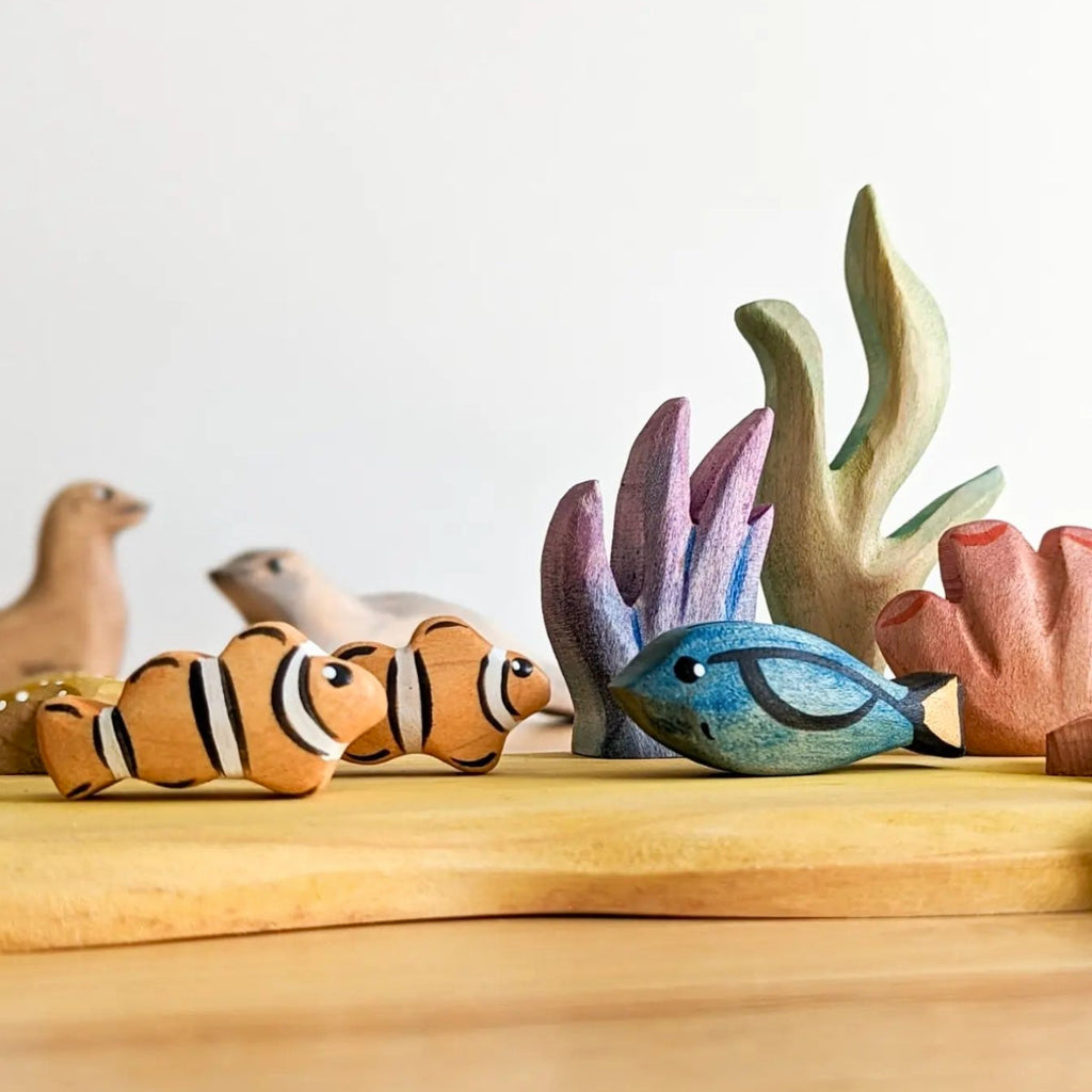 Wooden Sea Creature - Clownfish