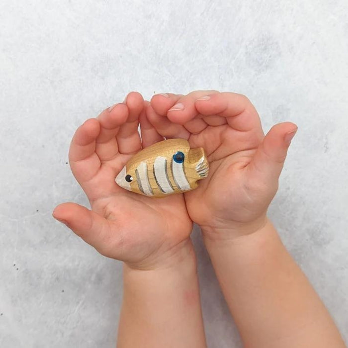 Wooden Sea Creature - Butterfly Fish